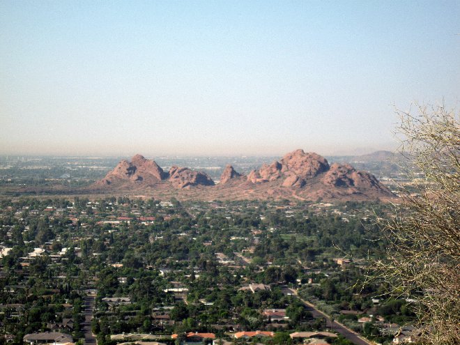 Mountains in the distance
